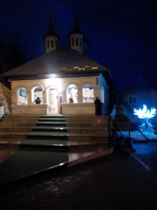 ... in prag de seara, la Manastirea Cioclocov - Olt
